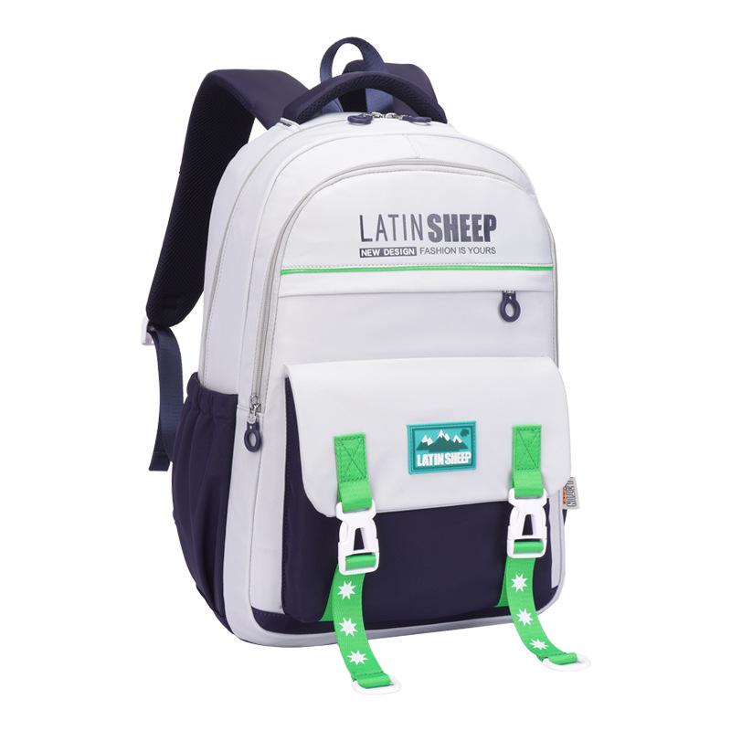 

Студенческий школьный рюкзак высокая ценность взрыв американский прочный большая вместимость рюкзак начальная и средняя школа старшеклассники мужчины и женщины синий