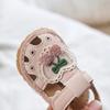 Summer New One-year-old Girls' Infant Shoes Squeaky Sandals Little Girl Princess Baby Soft Sole Closed-toe Walking Shoes