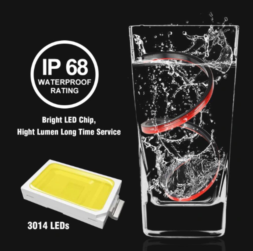 Brake, Fog, Position LED External, Red, 12V, Off-Road