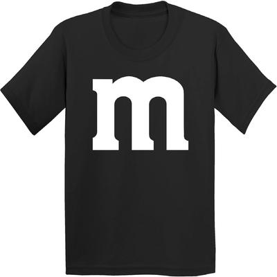 M Halloween Team Costume Funny Party Youth T-Shirt