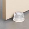 1-8pcs Transparent Door Stopper Self Adhesive Door Holder Catch Floor Mounted Door Stop for Protection of Wall and Furniture