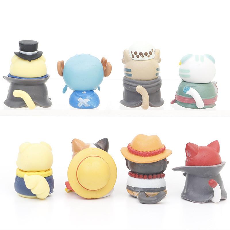 Piece One Enchanting Cat Figurine Luffy Pvc Model 35cm Perfect For Anime Collections