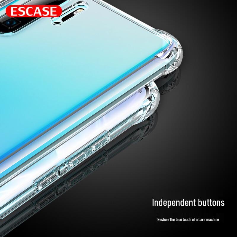 ESCASE Transparente Vergilbungsresistente Schutzhülle für Telefon