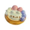 #Decomprekawaii Cartoon Egg Tart  Antistress Foot Squishy Toy,Fidget Squeeze Toy, Mochi Squishy, Stress Reliever,Fidget Toys