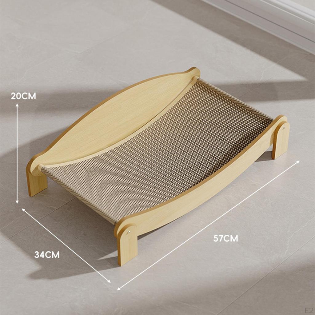 Scratching Lounge Bed Cat Hammock Nest for Indoor Cats Pet Furniture Sleeping