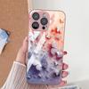 INS Butterfly Case For iPhone 17 Pro Max Case iPhone 15 13 11 14 12 16 Pro Max 17 Air 16E 7 8 Plus XR SE Shockproof Phone Cover
