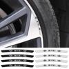 Set 4 Bucăți Insignă Sticker Capac Butuc Roată Aluminiu Mașină Decor Jantă Roată Decal Accesorii Pentru MINI Cooper JCW WORKS R55 R56 F55 F56 R57 R58 R59