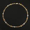 THE BLING KING 8mm Yellow Gem Chain White Opal Necklace Iced Out AAAAA Cubic Zirconia Bracelet For Men Women Hiphop Jewelry