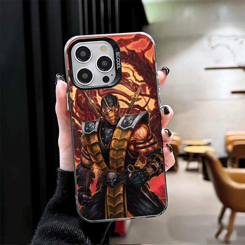 Mortal Kombat Game Shockproof Phone Case for iPhone 17 Air 16 16E 15 Pro Max 14 Plus 13 Mini 12 Back Cover Anti Fall Fundas