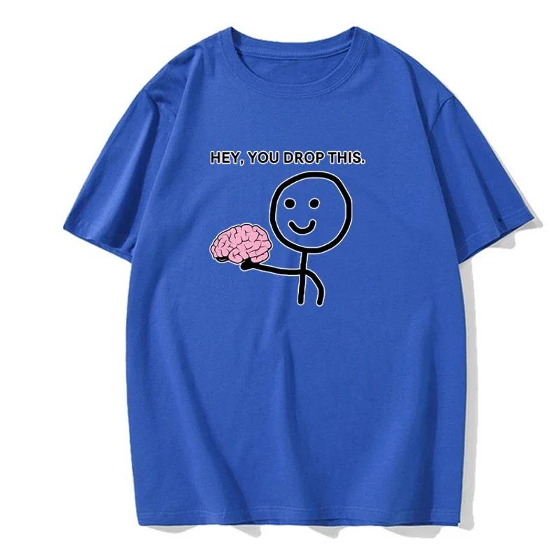 Funny Please Use This Your Brain Sarcasm T Shirts Graphic Cotton Streetwear Short Sleeve Harajuku Humor Joke T-shirt Men