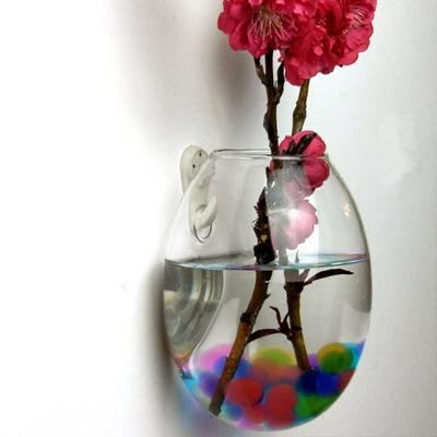 House Irregular Shape Glass Crafts Home Decorations Hydroponic Plants Flower Pot Hydroponic Vase Flower Vase Plant Container