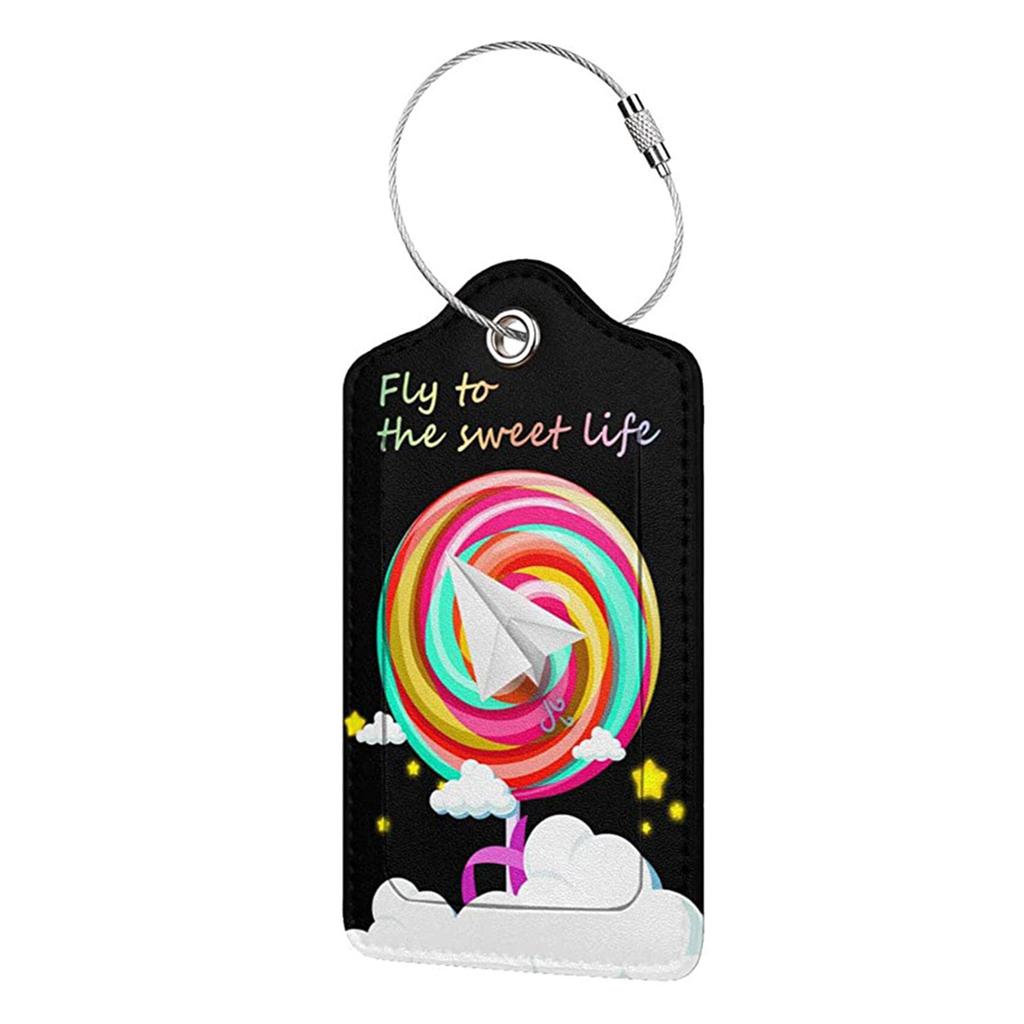 Stylish Luggage Tags TravelSuitcase Labels Honeymoon Wedding Bridal Gift for Women Men