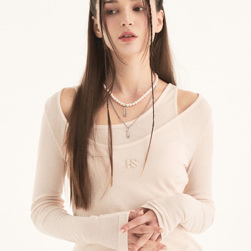 HHIPS CHAIN LOGO NECKLACE