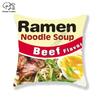 Ramen 3D baskılı Polyester Dekoratif Yastık Kılıfı Atmak Yastık Örtüsü Kare Fermuar Yastık kılıfı stil-3