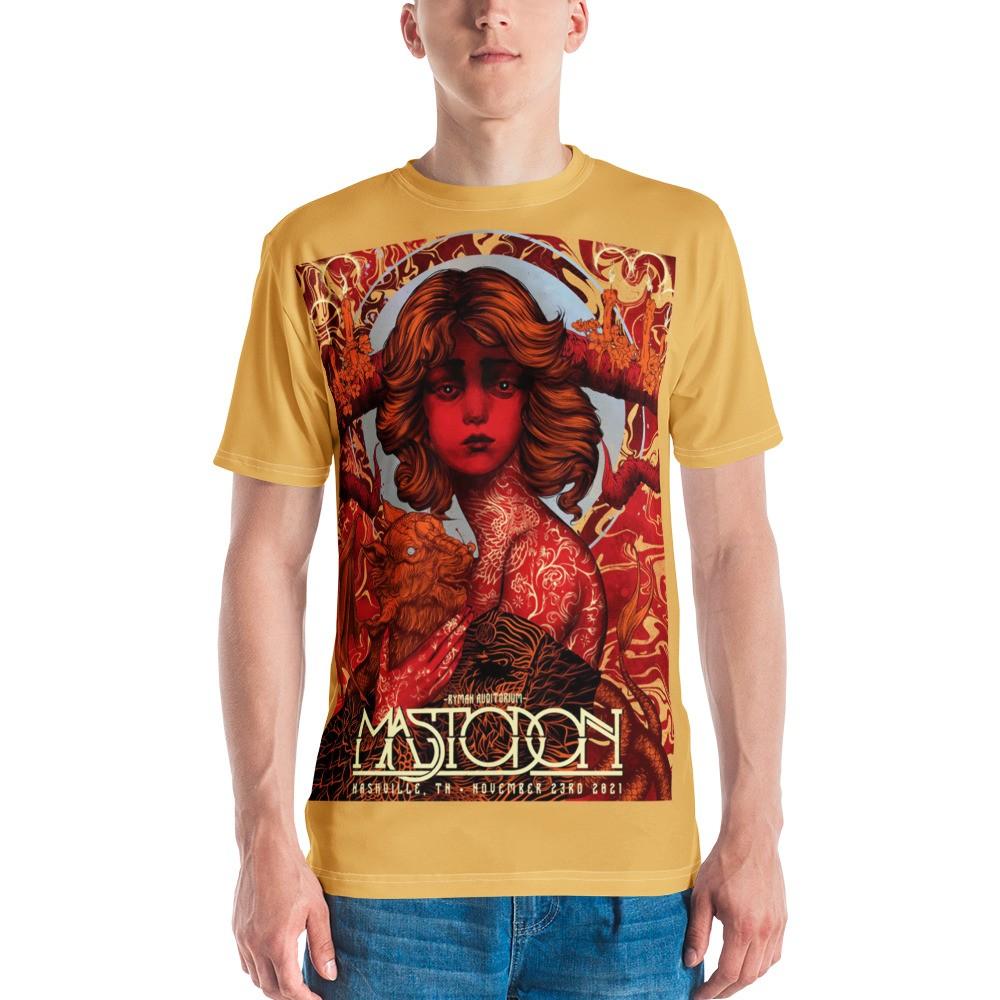 Mastodon All-Over Print Men s Crew Neck Unisex T-Shirt S