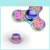 Premium Quality Rainbow Tri Fidget Spinner For Stress Relief And Focus Enhancement
