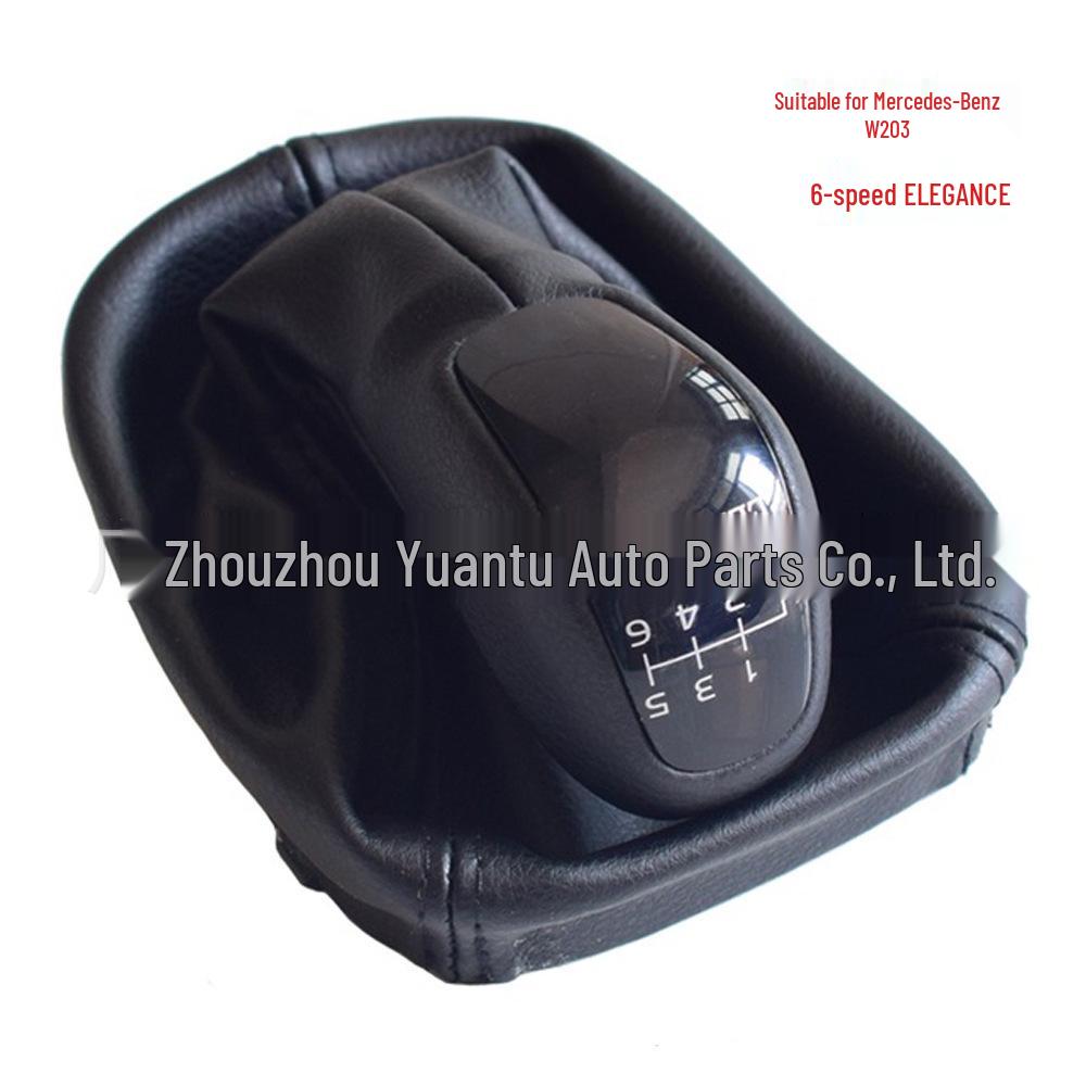 Mercedes-Benz C-Class W203 Gear Shift Knob & Leather Dust Cover Replacement