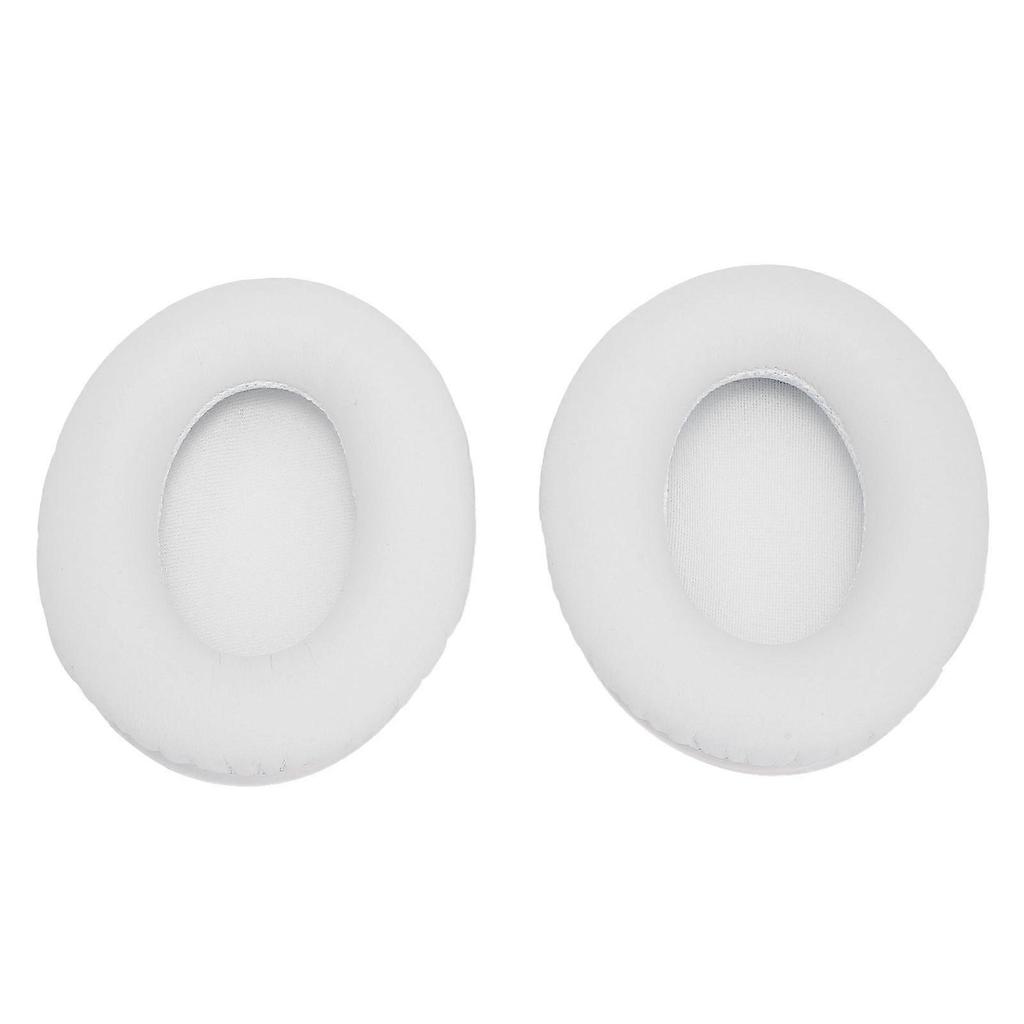 2 Pcs Ear Pads Replacement Cushion Headphone Accessories for Monster Studio Headset White