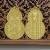 2027 Tai Sui Card Feng Shui Prayer Gold Card Exorcism Protection Gift Safe Bring In Wealth And Treasure Home Decoration
