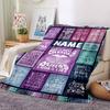 Awesome Nurse Quotes And Sayings Lightweight Blanket Customize Text Comfortable Texture Suitable For Sofa Couch Office Bed Picnics For All Occasions