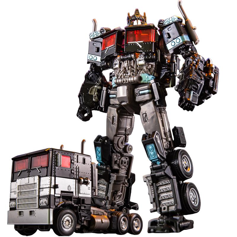 Transformation Toys Optimus Prime YS04A Action Figure Movie Series Model Alloy Plastic Robot Deformed Cars Festival Gifts