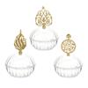 Creative Plastic Candy Box, Palace Banquet Wedding Candy Box, Electroplated Silver New European Plastic Storage Box