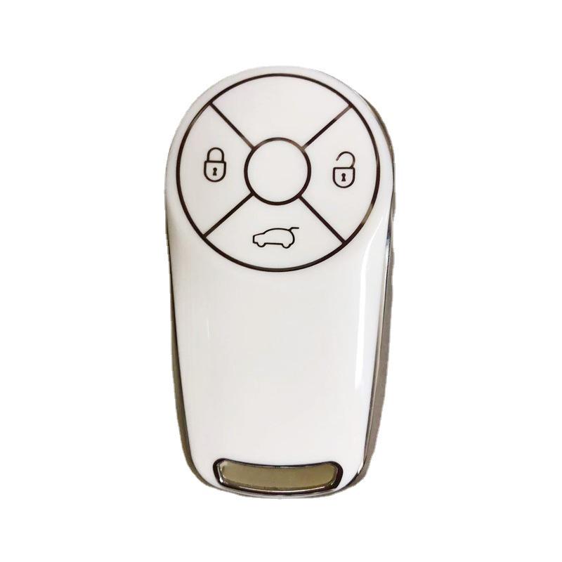 Compatible Key Case for ORA Good Cat, Black Cat R1, White Cat R2 - High-End Car Remote Shell for Men and Women