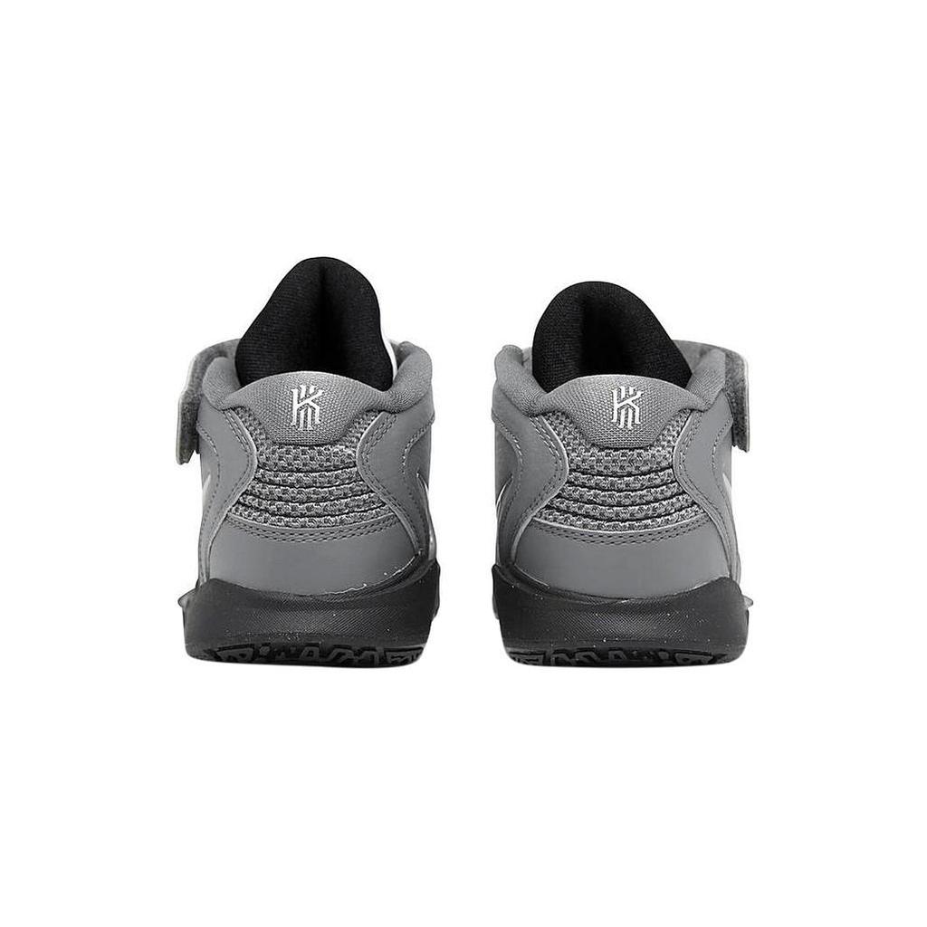 New Nike Kyrie 8 Infinity 'White Cement' Mid-Top Performance Basketball Shoes Gray White Infant And Toddler DD0337-108