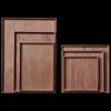 Dirian Black Walnut Solid Wood Serving Tray