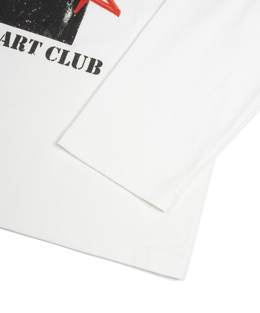 FALLETT Art Club Band Long Sleeve White
