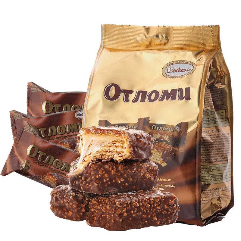 Akont Classic Caramel Chocolate Wafer