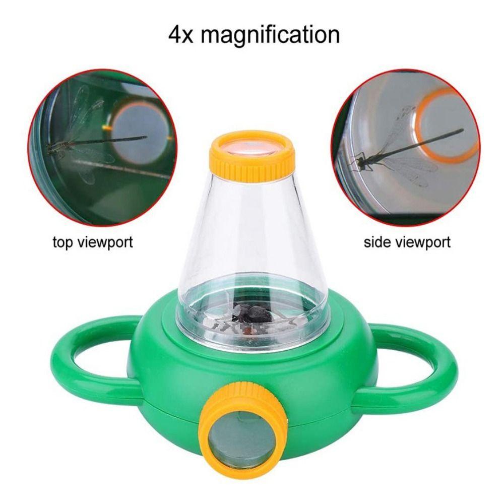 Detachable Insect Magnifying Glass Box Two Way Insect Viewer Box Insect Observation Box  for Spider