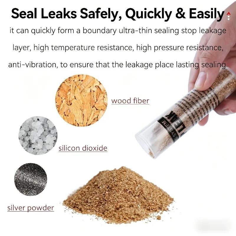 Car Cooling System Radiator Stop Leak Powder Sealer for Auto Repair & Daily Maintenance