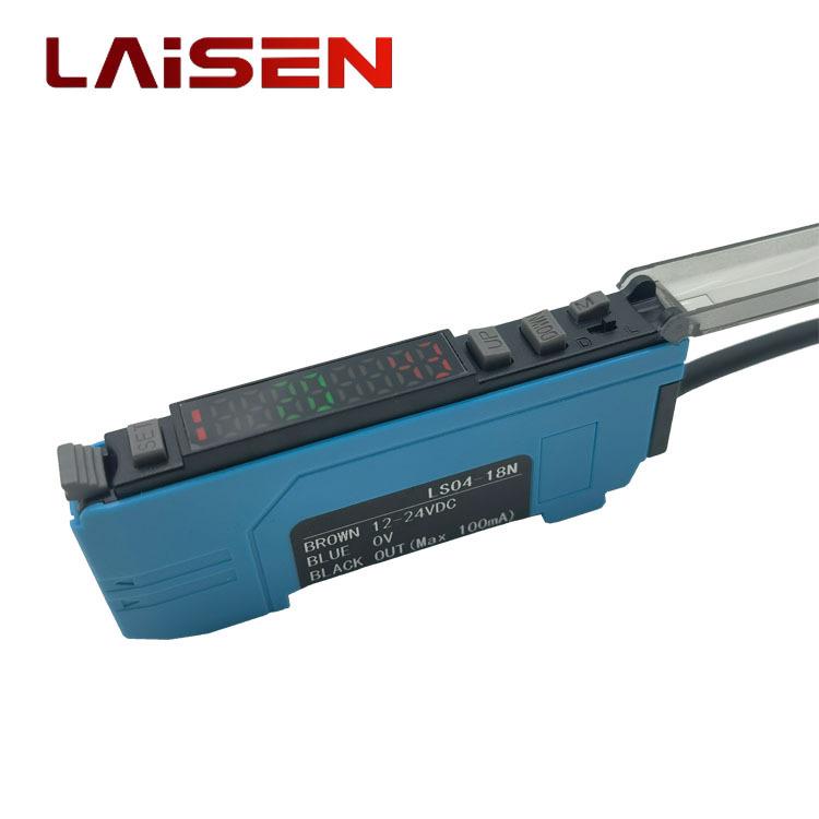 Dual Digital Display High-Performance Fiber Optic Sensor Amplifier LS-N18