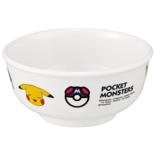 Skater Bowl Melamine Rice Bowl 240ml Pokemon Monster Ball M320-A