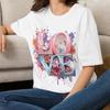 Floral LOVE T-Shirt | Pink Watercolor Flowers Love Tee Gift for Her Mom Grandma Family Friend Sister Crew Team Party Aunt