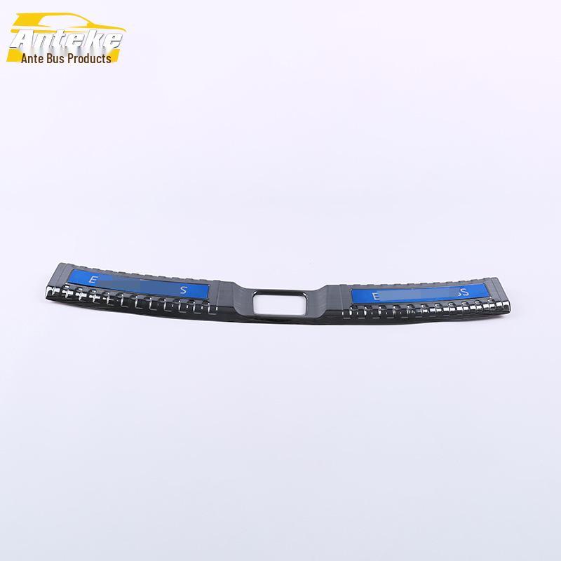 Stainless Steel Rear Guard Plate for 2019 Yige - Trunk Tailgate Protection Pedal & Decorative Car Sticker