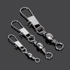 Anti-tangle Quick Connector Pins, Quick Swivel 8-shaped Ring Buckle, Sea Rod Lure Pins, Fishing Accessories, Pack of 100