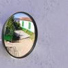 Convex Anti Theft Mirror Lightweight Design For Installation Traffic Mirror Prevent Accidents Injuries Theft Large Mirror
