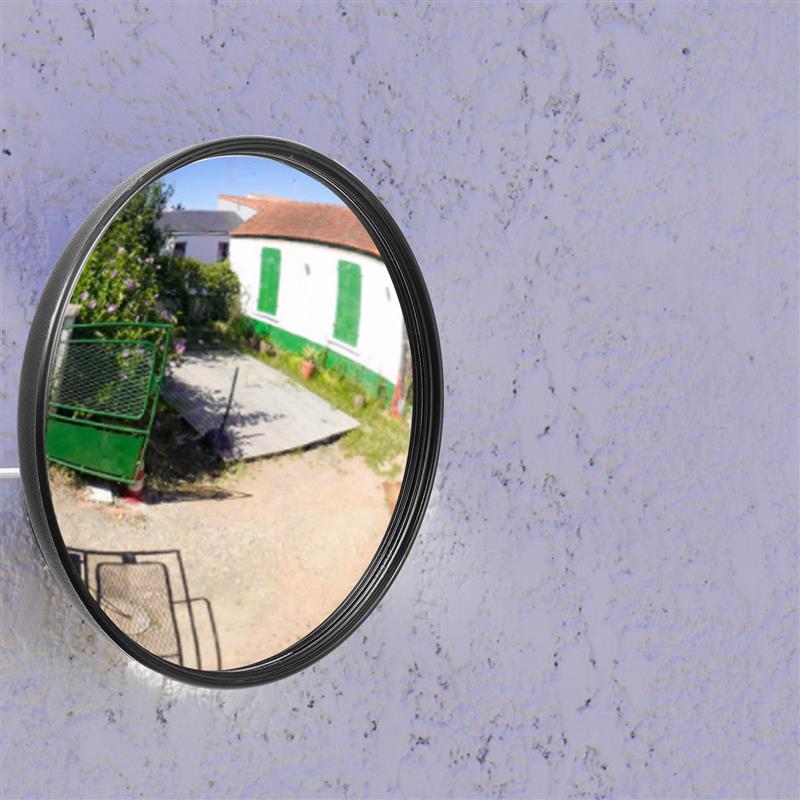 Convex Anti Theft Mirror Lightweight Design For Installation Traffic Mirror Prevent Accidents Injuries Theft Large Mirror