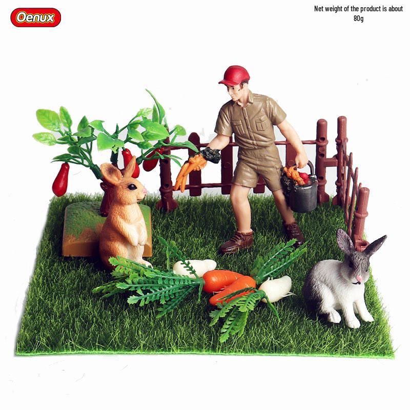 Detachable Micro Landscape Fruit Tree Model for Sand Table & Animal Scene Ornaments