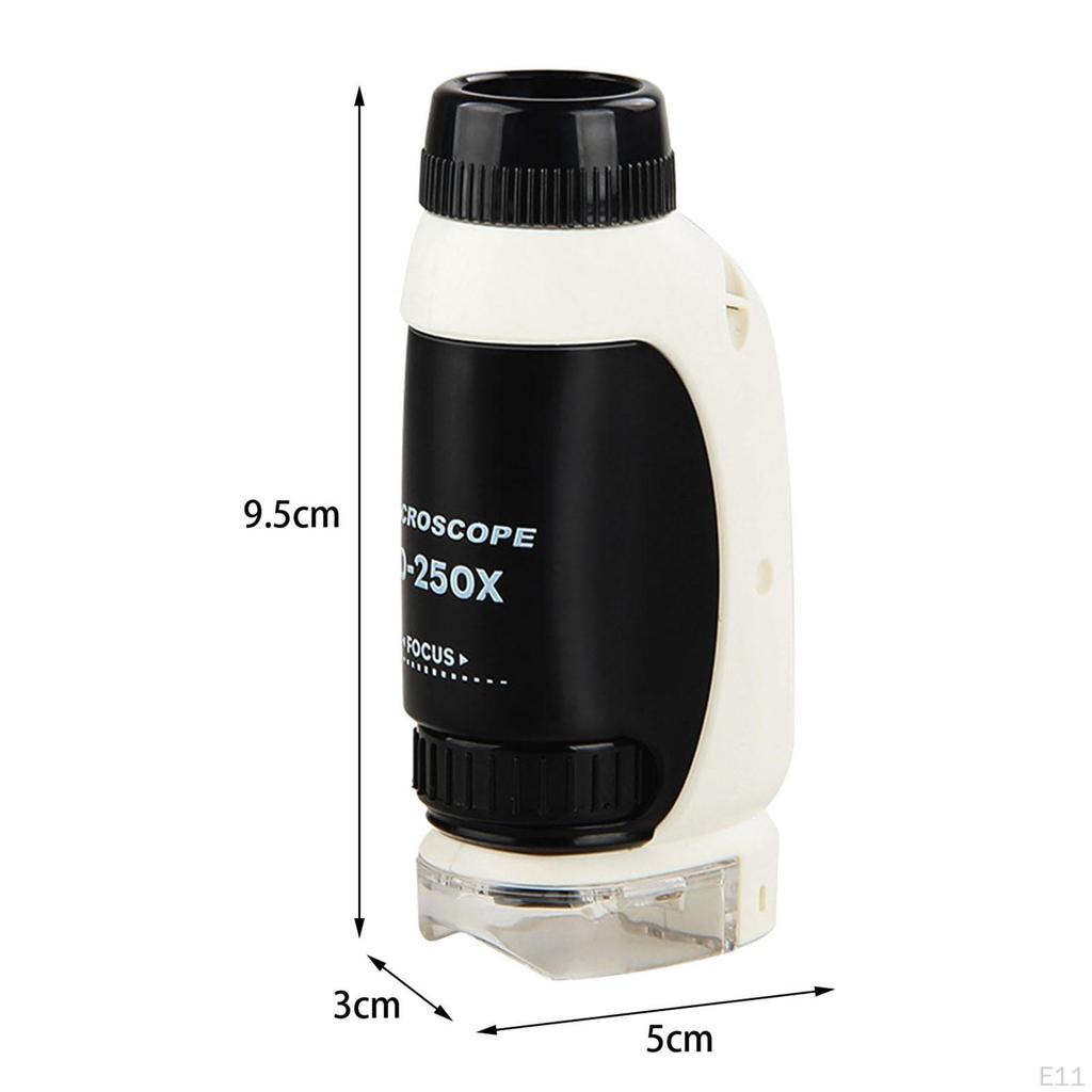 Children Microscope Handheld Set Sensory Toy DIY Science Toys 120x Optical