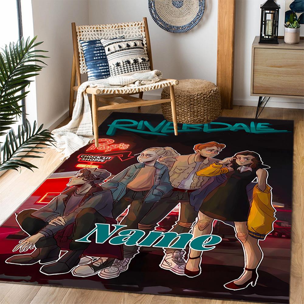 Looney Taz Art Personalized Name Carpet Design for Decorate room Entryway Study room Balcony Anti-slip Rug Anime Office Decor