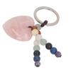 Heart Chakra Stone Powerful Energy Balance Chakra Decorative Healing Crystal Stone Rose Quartz