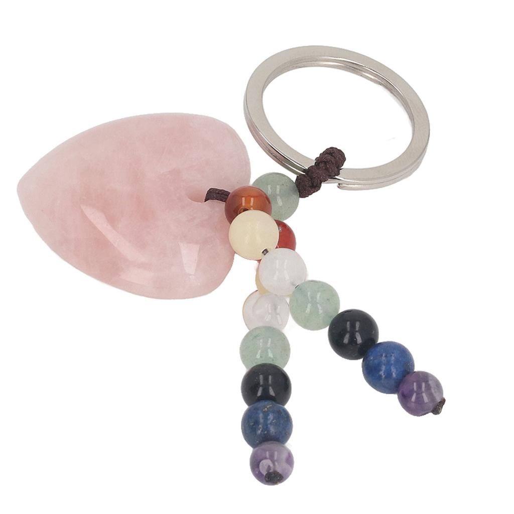 Heart Chakra Stone Powerful Energy Balance Chakra Decorative Healing Crystal Stone Rose Quartz