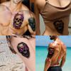 3pcs Temporary Tattoo Realistic Temporary Tattoos Cat Skull Snake Skull Hooded Skull For Arms Adults Thighs