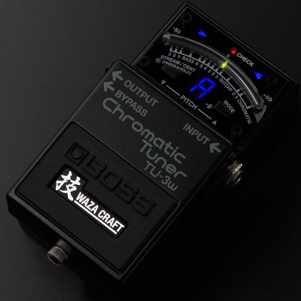 HÅNDVERK LAGET I JAPAN Chromatic Tuner Tuner Boss BOSS/WAZA TU-3W TU-3W