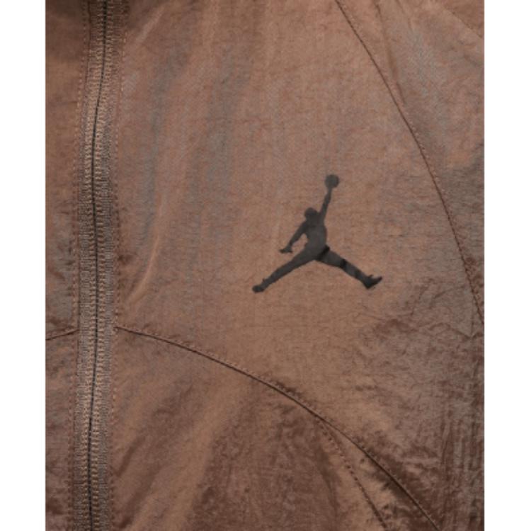 Jordan Sport Jam FW24 Fashion Waterproof Warm-Up Long Sleeve Jacket Men Jackets Dark-Brown FN5849-223