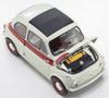 Kyosho Original Scale Fiat Nuova 500 Sport Finished Product KS08966SLG 1/18 (Light Gray/Red Line)