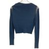 ADEAM Navy 40800 Lace X Knit Cardigan Tops XS NavyUsed